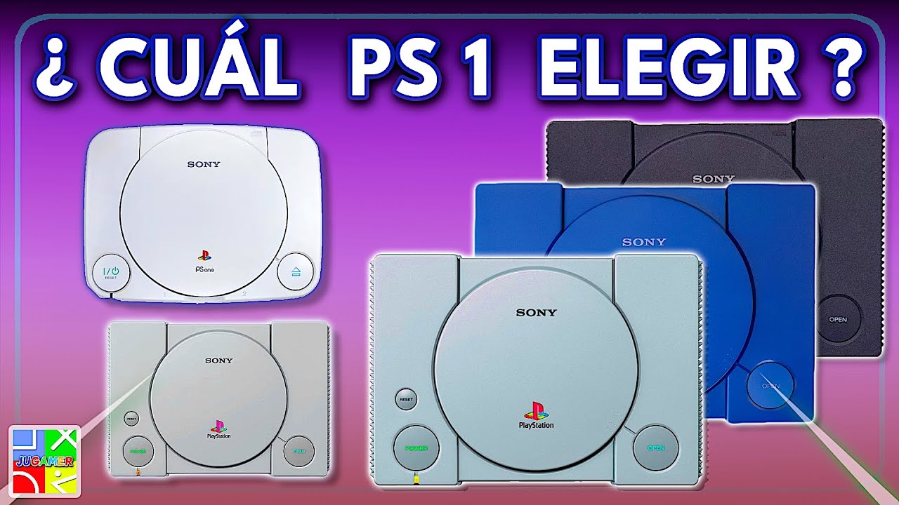 ¿ CUÁL PS1 ELEGIR ? |  PlayStation 1 PS One PS Video 🔥🌐 | Jugamer