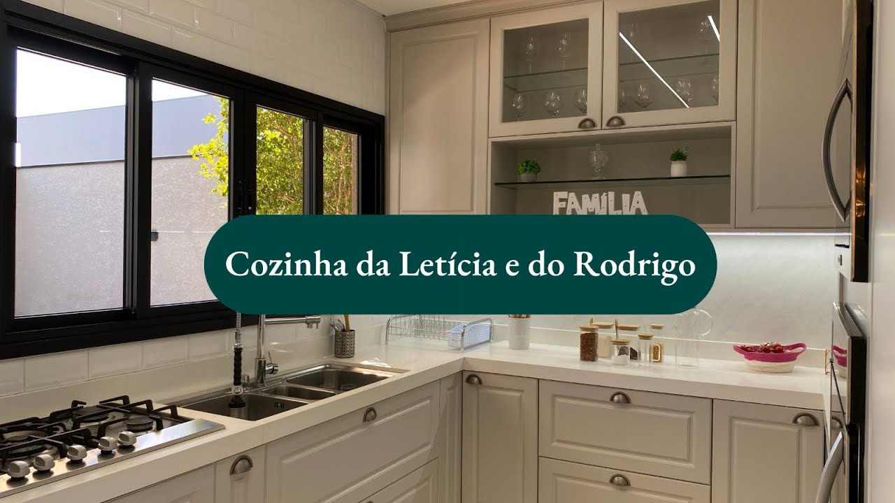 TOUR por mais uma linda cozinha americana | provençal