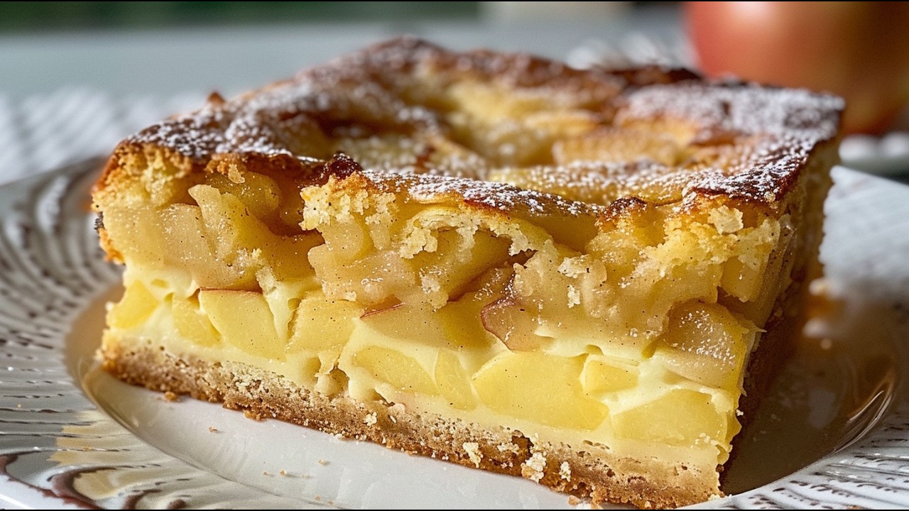 The Famous Apple Yogurt Pie Secret! Simple & Delicious Recipe