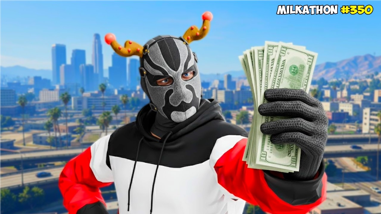 Getting to 105K! - Milkathon GTA 5 RP #350