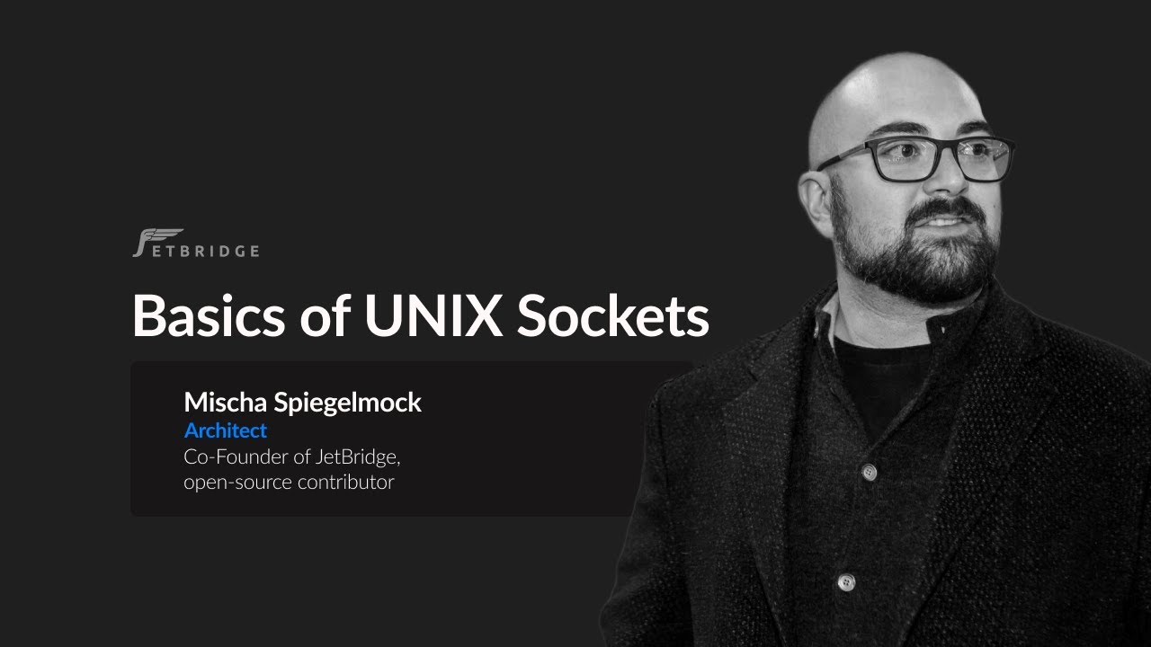 Basics of UNIX Sockets - Screencast by Mischa Spiegelmock