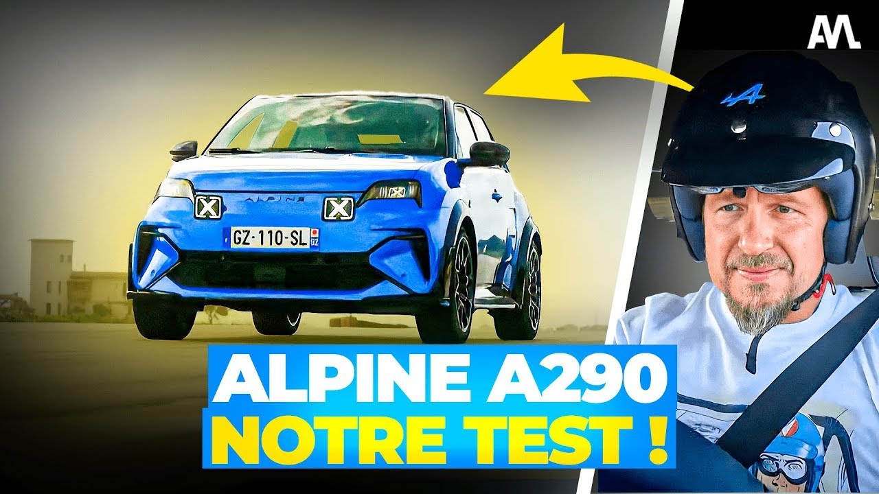 On emm&egrave;ne l'Alpine A290 sur CIRCUIT pour un TEST FOU ! 🔥