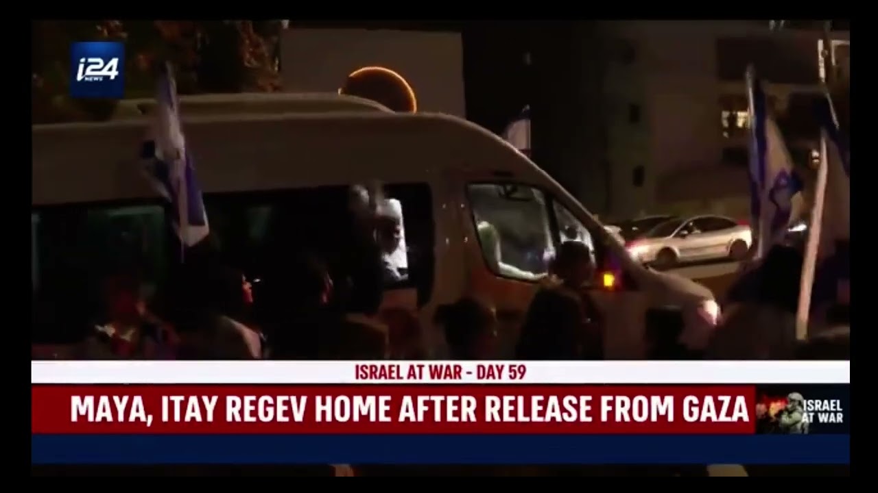 Hostages Maya and Itay Regev Return Home