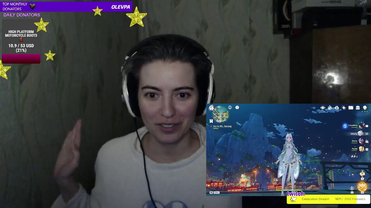 I'm Pulling for Zi Bai ( Zibai )! 🐎🌙✨🤍 Hi! Stream Genshin Impact