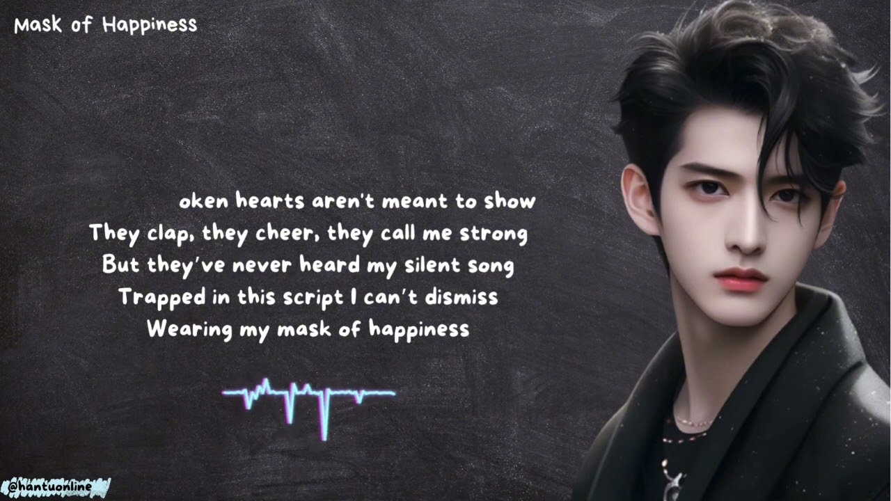 Mask of Happiness | Ballad Song | AI Music Chatgpt | English Song (with Lyrics)