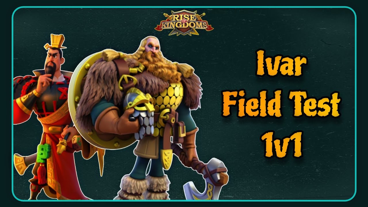 Ivar the Boneless 1v1 Test - Rise of Kingdoms