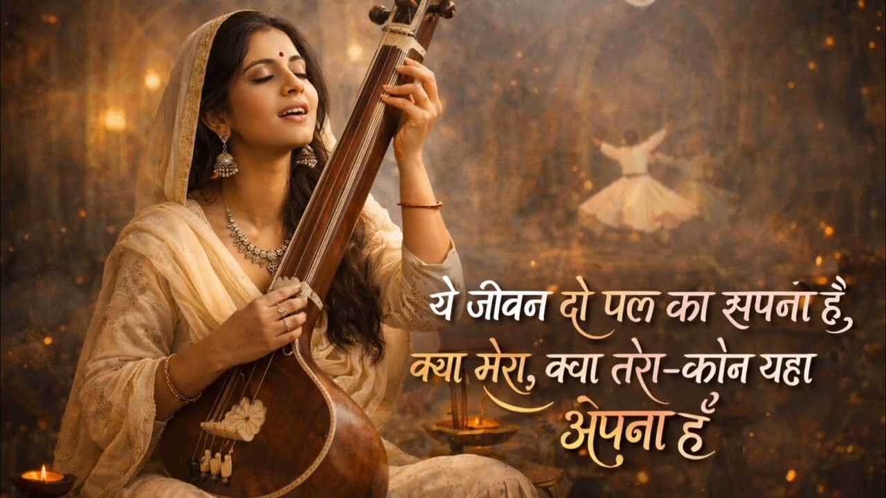ये जीवन दो पल का सपना है | Truth of the life।Soulful Sufi Spiritual Song | Peaceful Hindi Bhajan