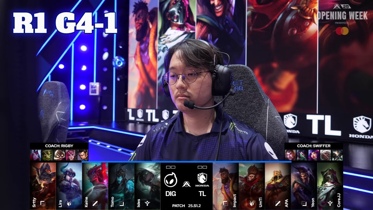 DIG vs TL - Game 1 | Round 1 LTA North 2025 Split 1 | Dignitas vs Team Liquid G1 full
