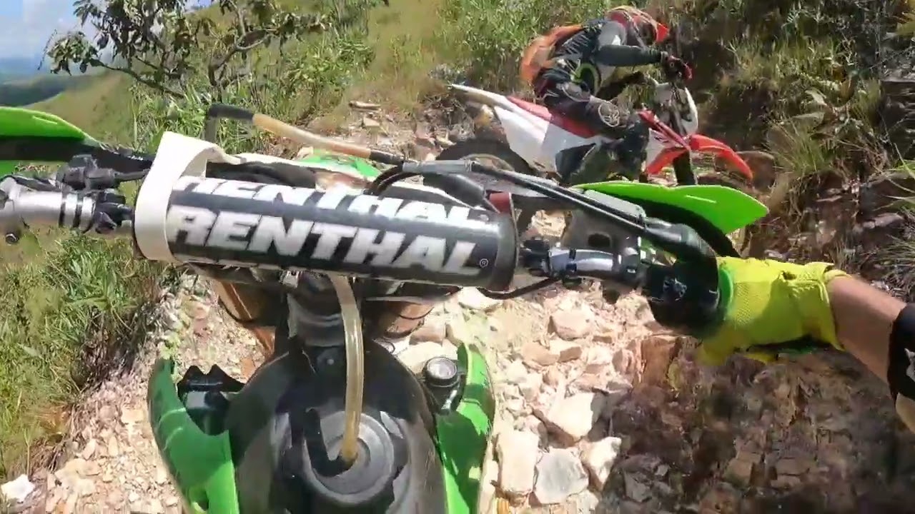 Trilha do Cemiterio serra da canastra Kawasaki KLX450r