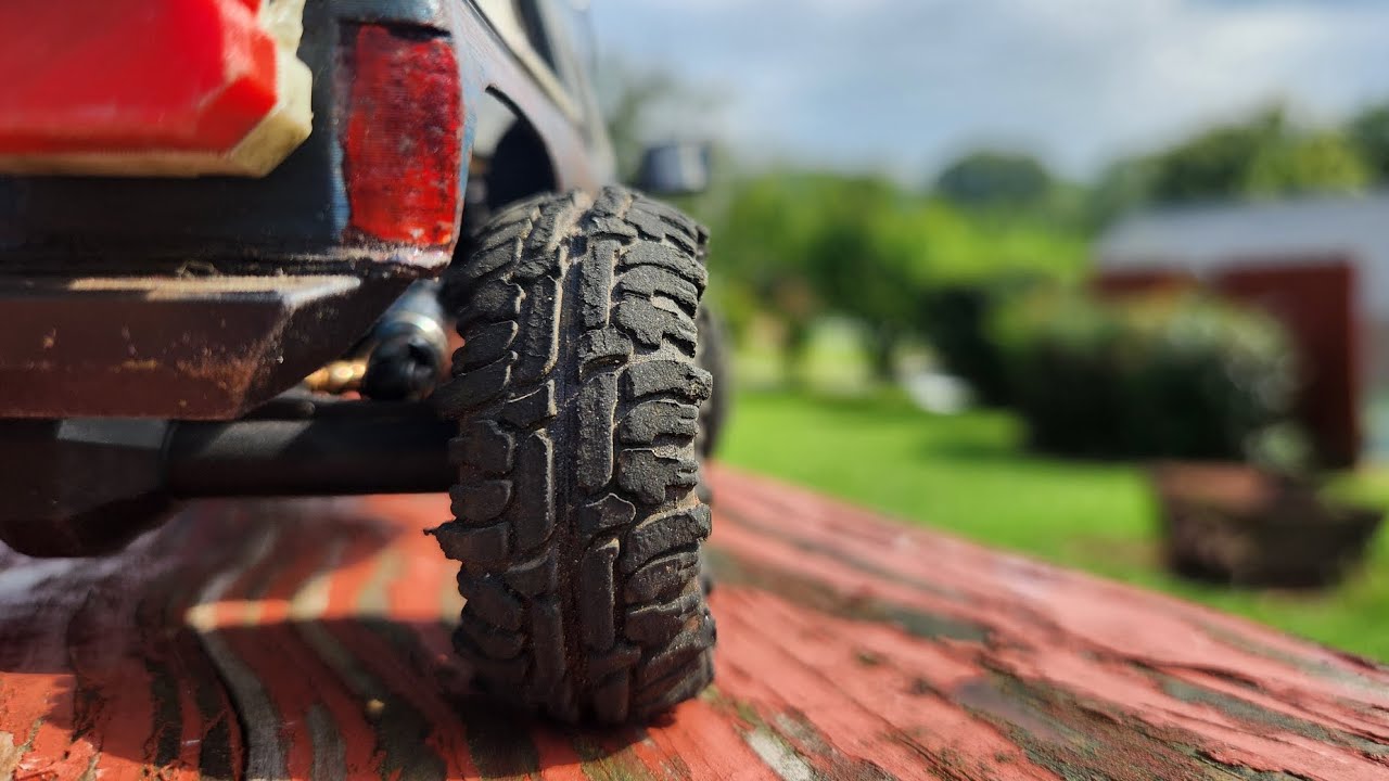 Improving scx24 tires that need improvement. 
