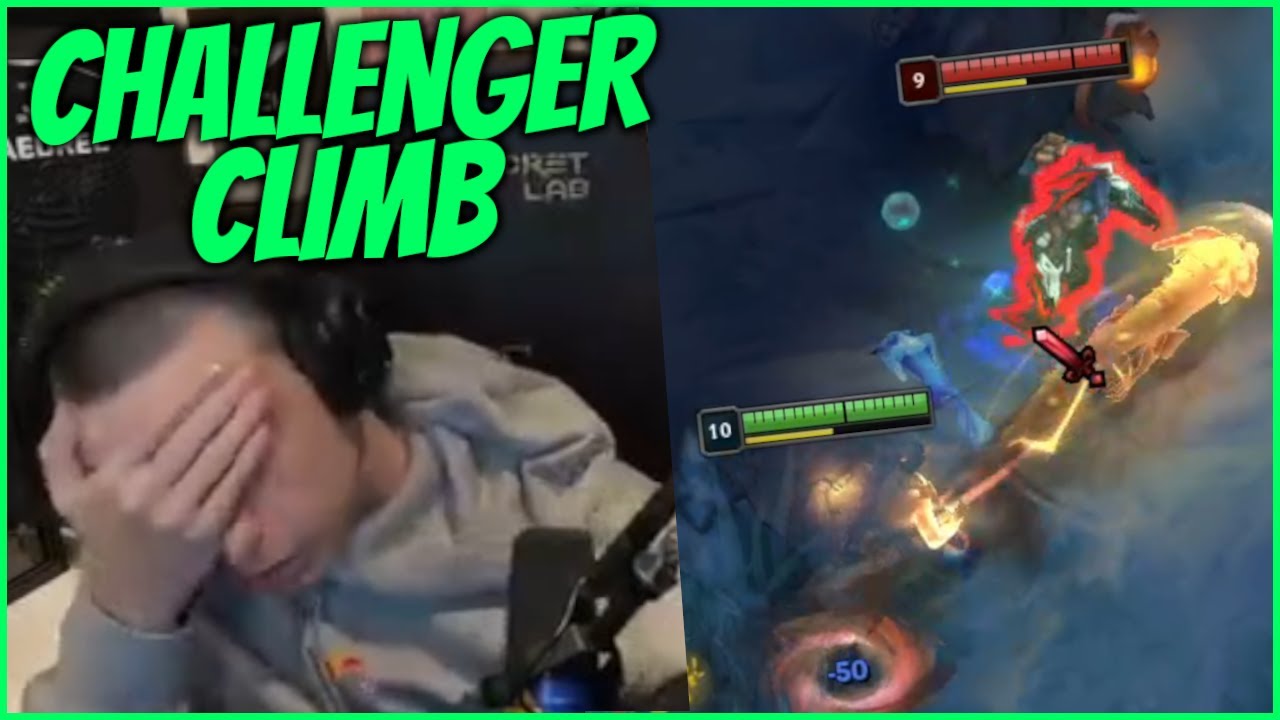 LEE SIN MAIN | CAEDREL'S CHALLENGER CLIMB - DAY 8