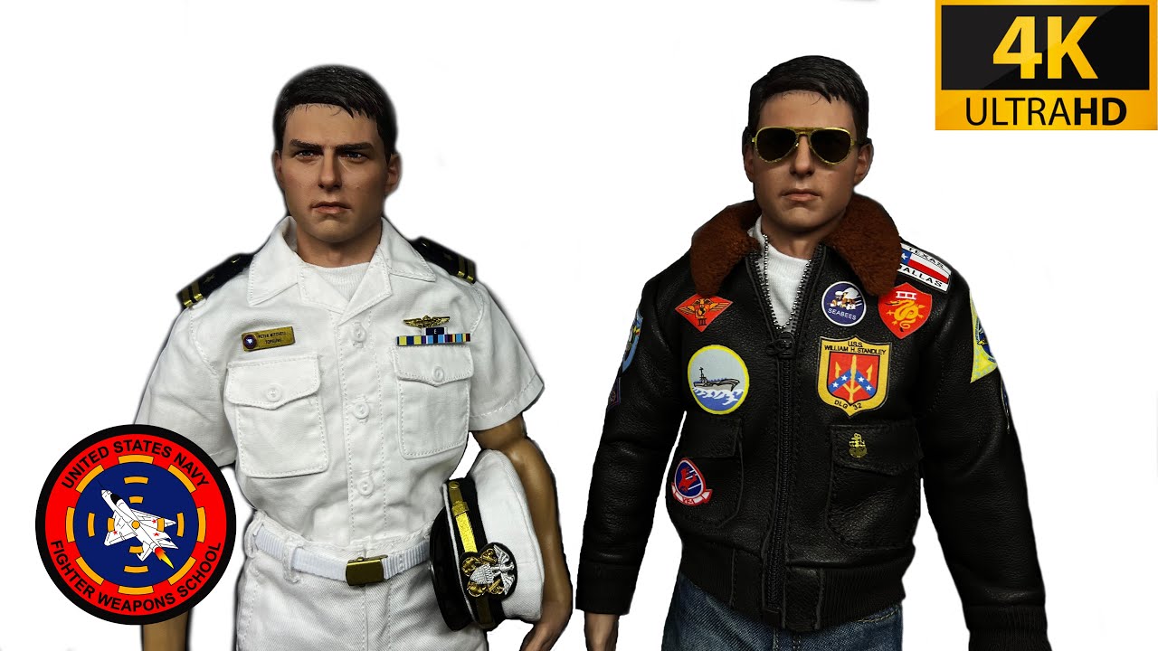🇺🇸 DiD - Top Gun Maverick F-14 Aviator Lt Pete Mitchell - 1:6 Scale Figure Unboxing & Review #topgun