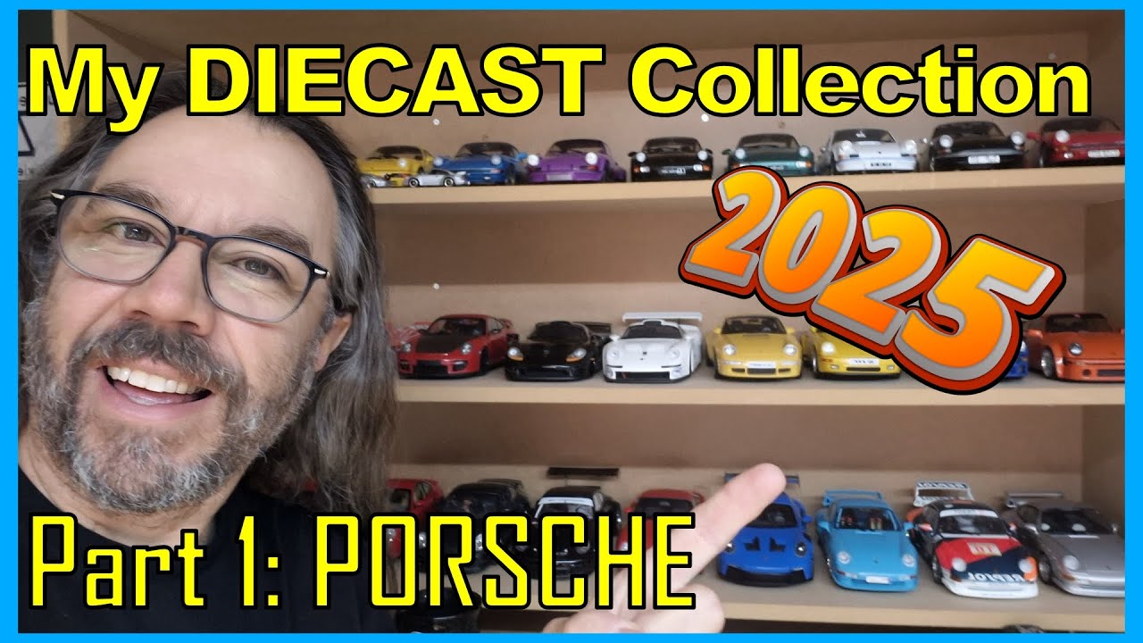 Моя коллекция литых моделей Porsche || Часть 1 моей полной коллекции в масштабе 1/18