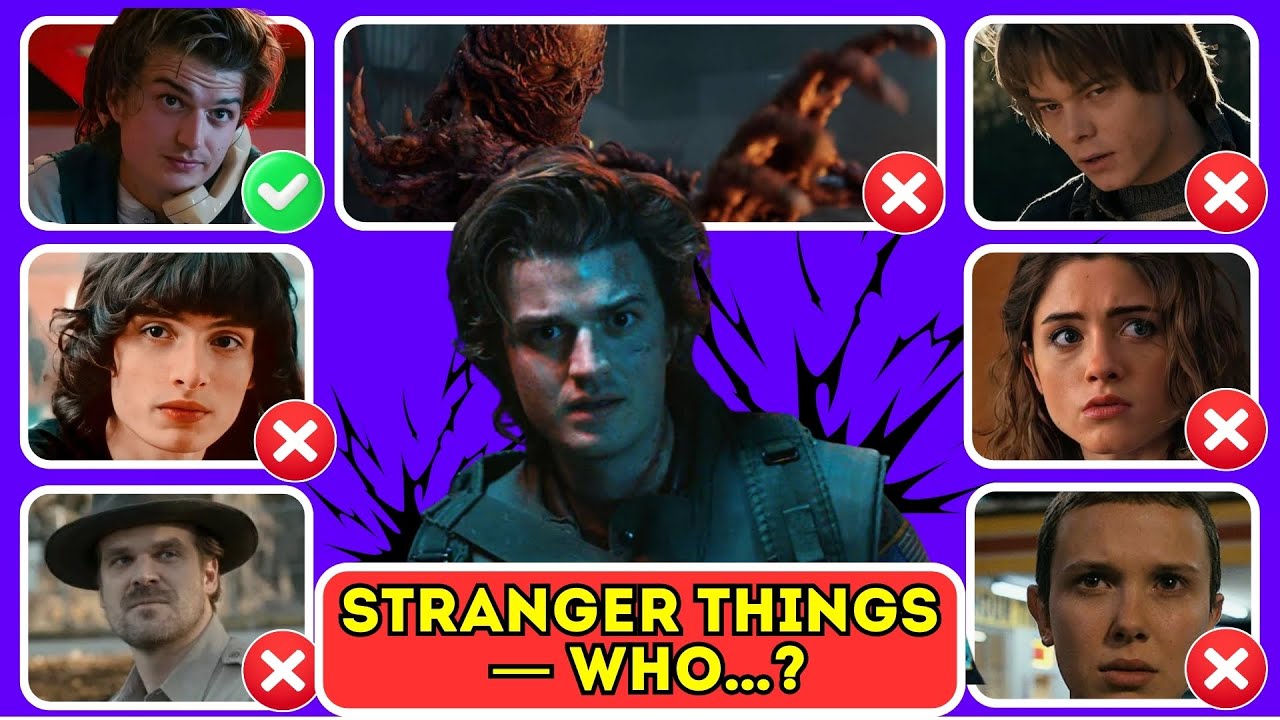 The Ultimate Stranger Things Quiz 🚴‍♂️Answer and see if you’re a true Stranger Things fan! 🔥🧇