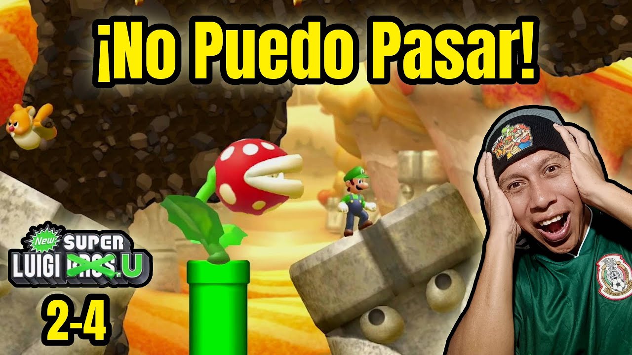 Cuidado con las cabezas que se mueven — Rocomuros Movedizos Super Luigi U