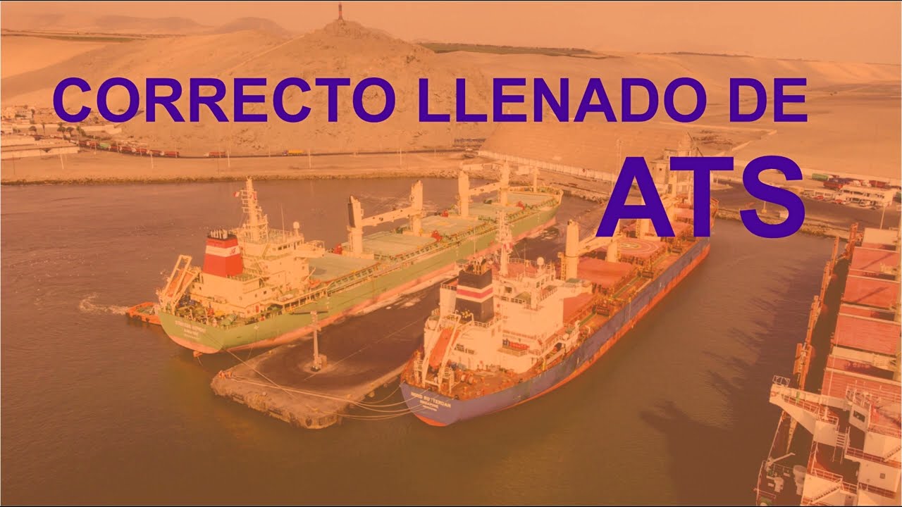 Correcto llenado de ATS