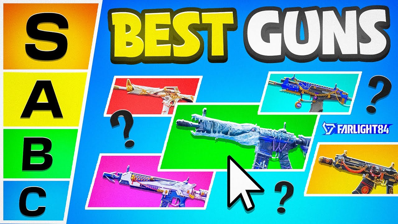 Farlight 84 WEAPON Tier List | Best GUNS for New Update Meta!