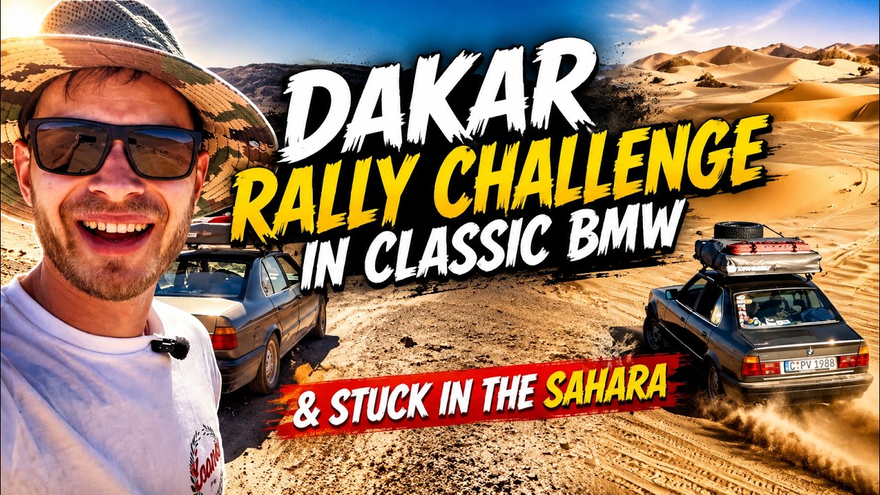 Dakar Rally Challenge in a classic BMW - Sahara edition - Africa challenge episode 4
