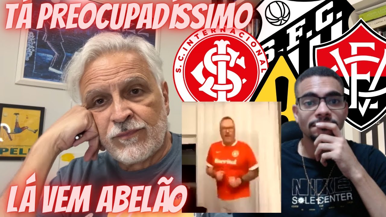SORMANI DESESPERADO COM O SANTOS E O VIT&Oacute;RIA | ABEL BRAGA NO INTERNACIONAL