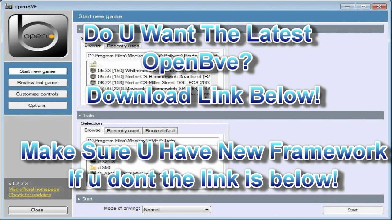 Download Openbve Now without the hassle!
