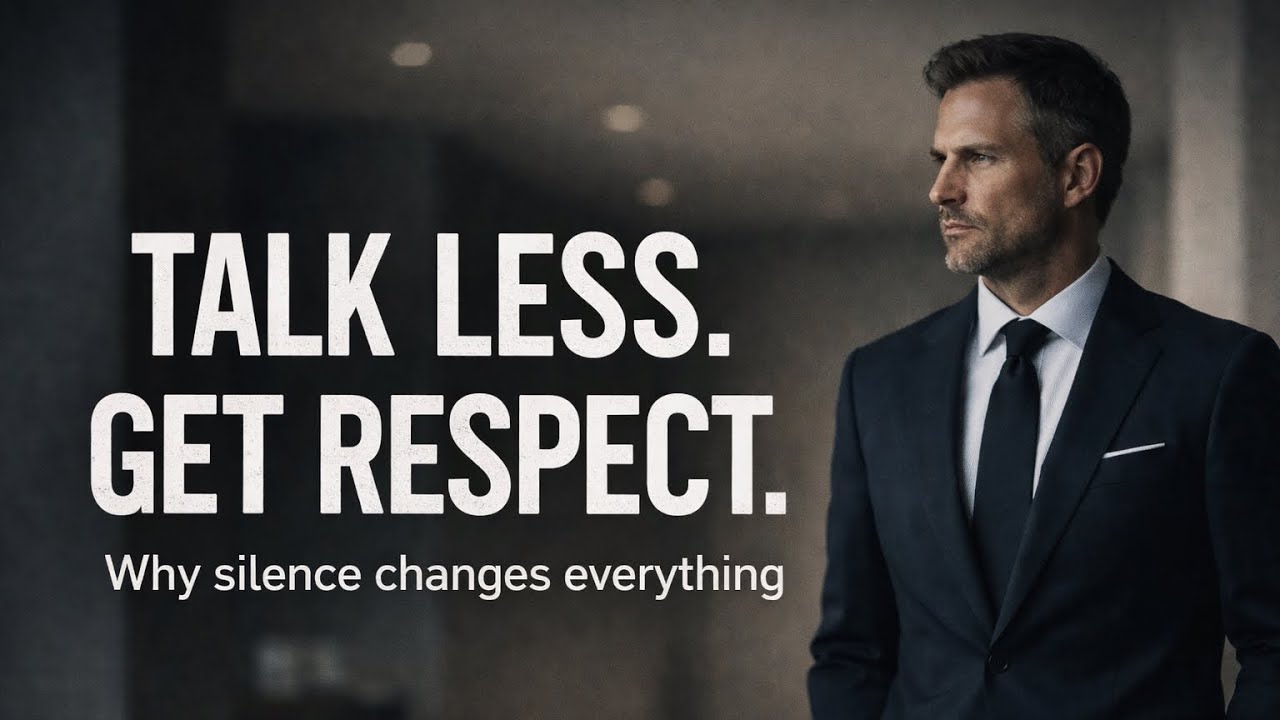 Why Respect Fades When You Talk Too Much 🗣️⬇️