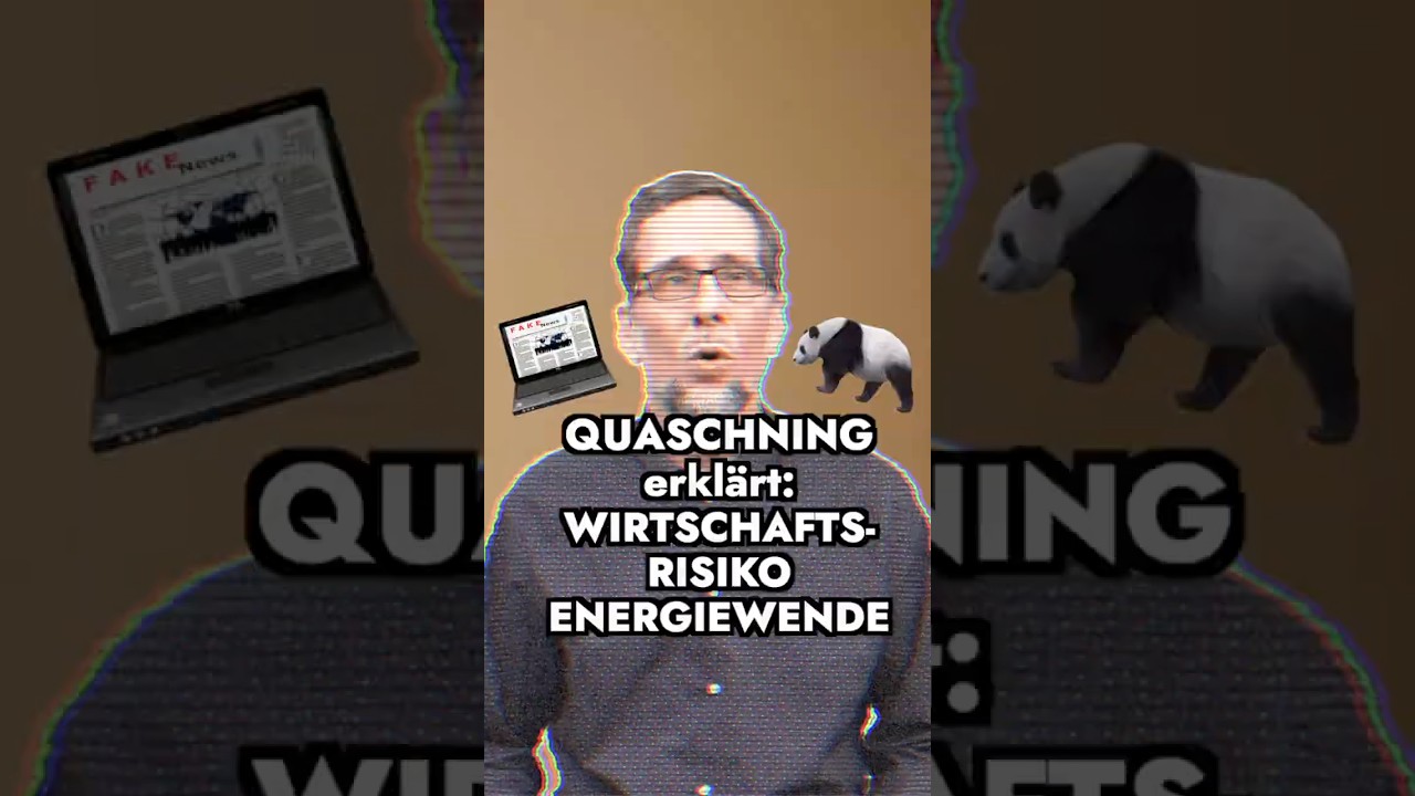 Quaschning erkl&auml;rt: Wirtschaftsrisiko Energiewende ⚡️#wirtschaft #energie #energiewende