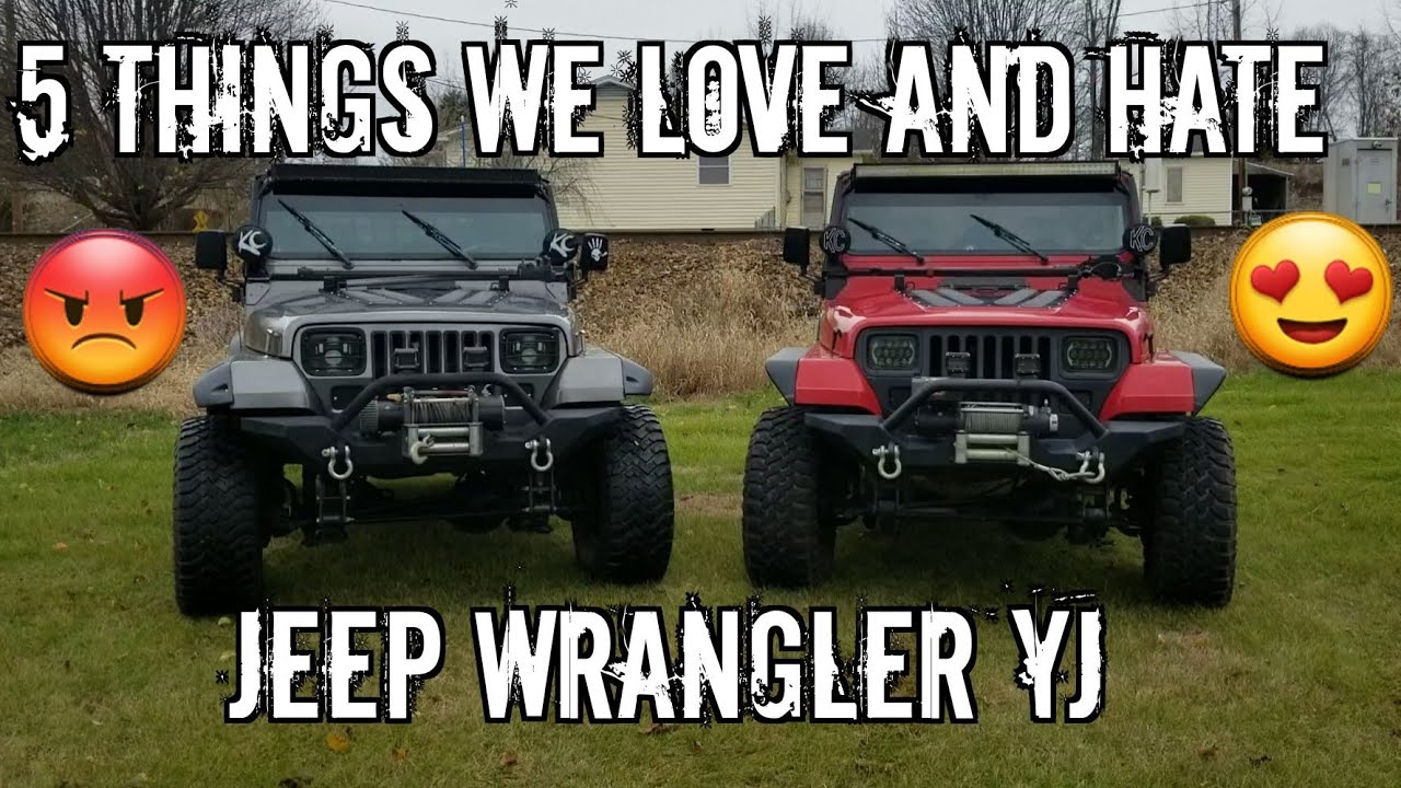 5 вещей, которые я ЛЮБЛЮ и НЕНАВИЖУ в моем Jeep Wrangler YJ