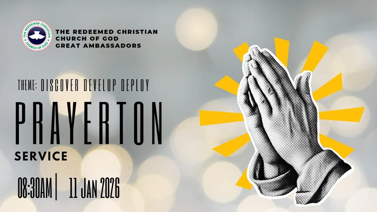 Prayerthon | 11 January 2026| RCCG Great Ambassadors SA