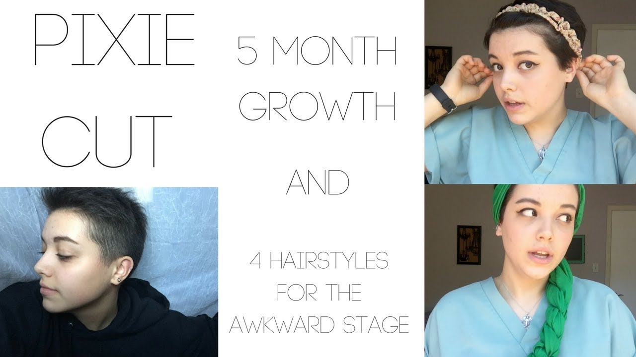 growing out my pixie cut!! + 4 styles