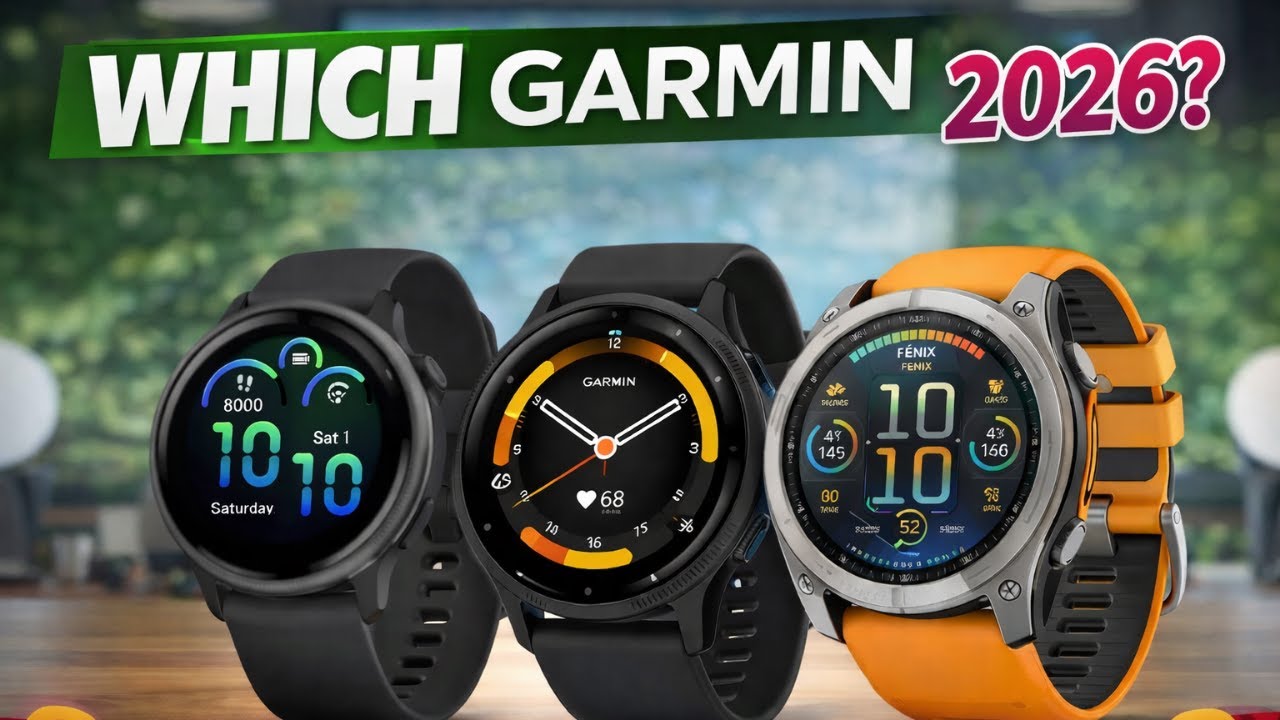 Какие часы Garmin подойдут именно ВАМ в 2026 году? Garmin Fenix, Venu или Forerunner?
