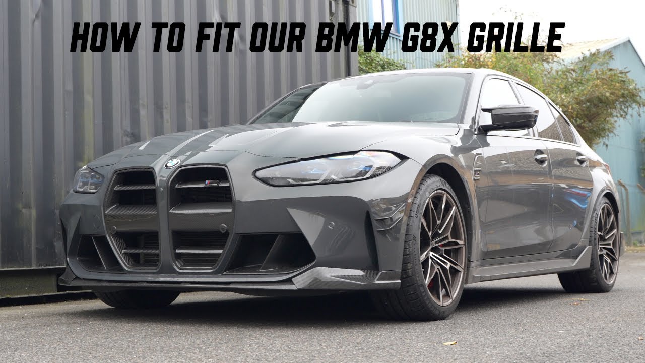 How to fit a Carbon Fibre Grille to a BMW M3 G80/G81/G82/G83