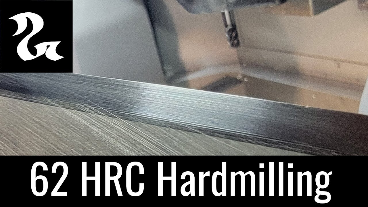Carvera Air Hardmilling! 62HRC D2 Steel