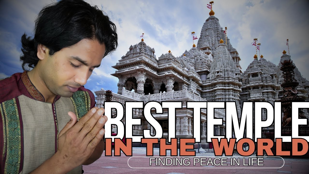 AMERICA'S LARGEST HINDU TEMPLE | swaminarayan akshardham temple new jersey ( HINDI) 2024 LATEST INFO