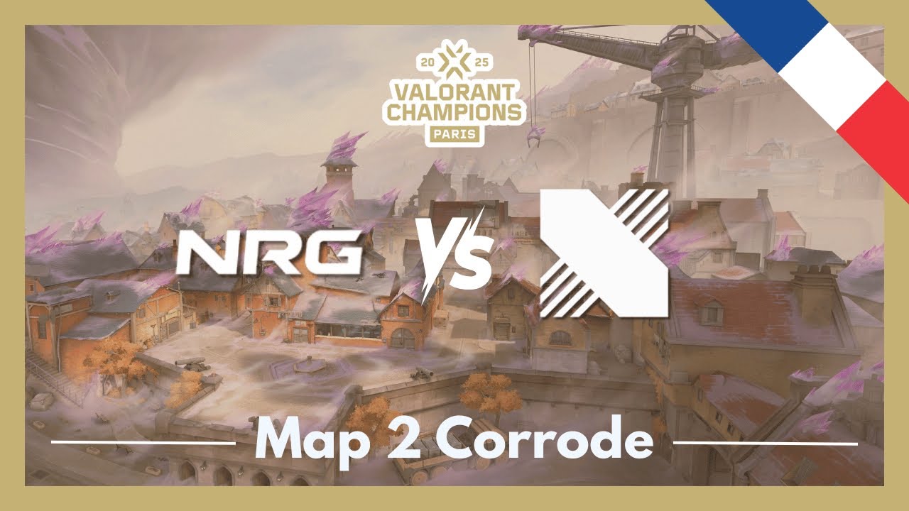 VCT CHAMPIONS Paris Group Stage | NRG vs DRX | Map 2 Corrode
