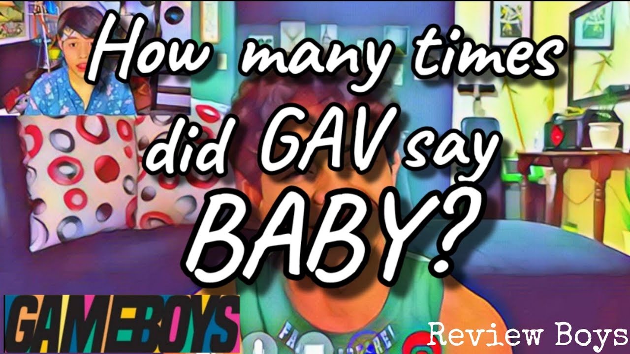 How Many Times Did Gav Say BABY? - Let's count! Review Boys Math Edition