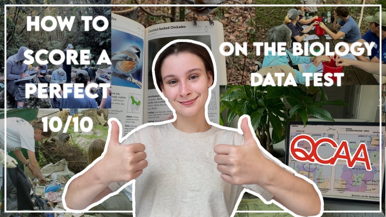 perfect 10/10 on the biology data test (how to guide)