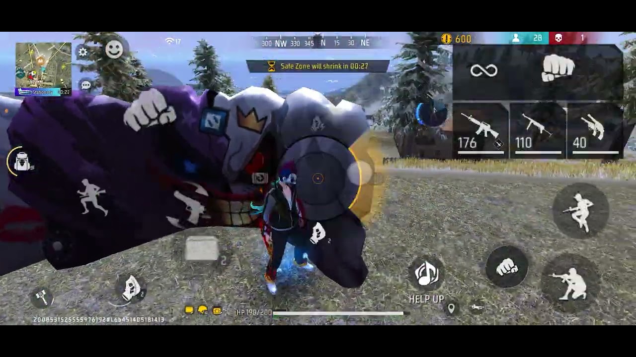 hacker killed me #freefire #vlog 