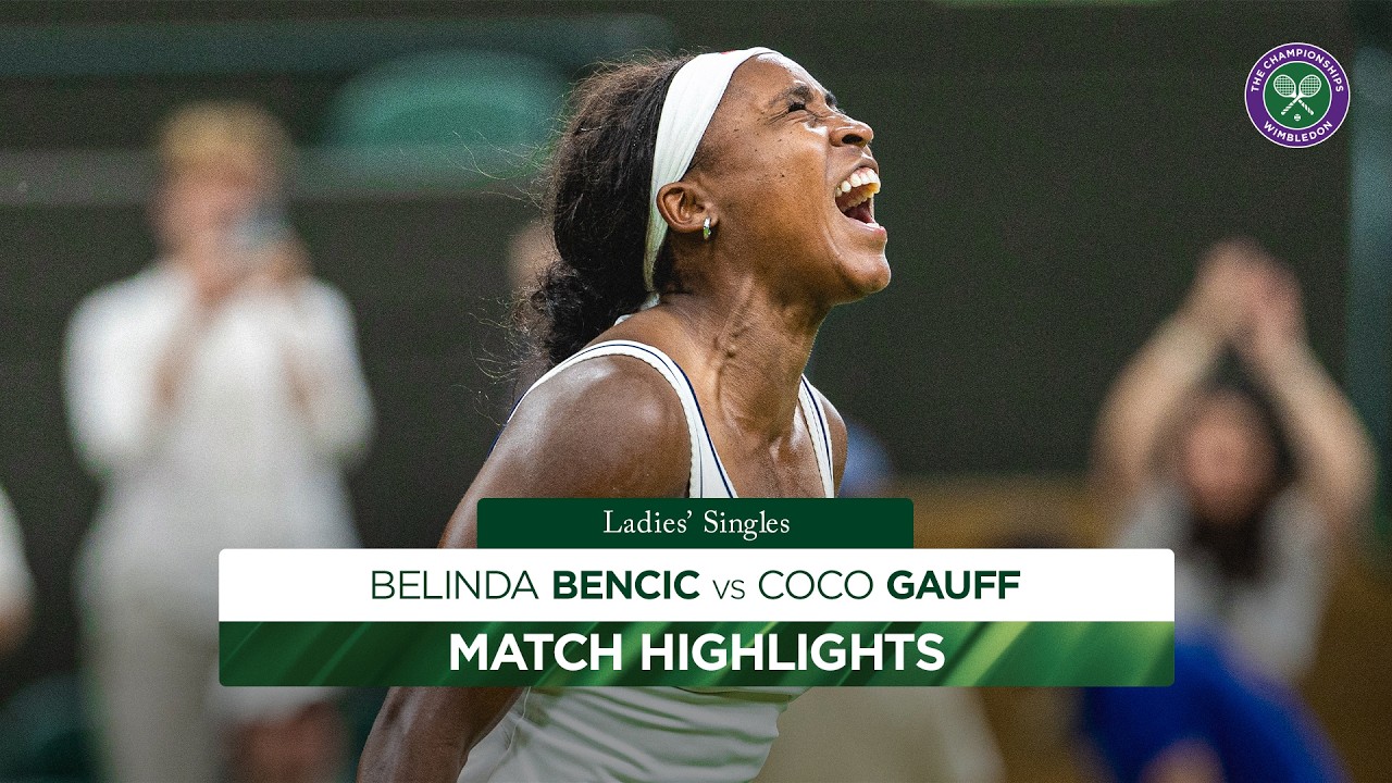 AMAZING comeback! | Belinda Bencic v Coco Gauff | Highlights | Wimbledon 2026