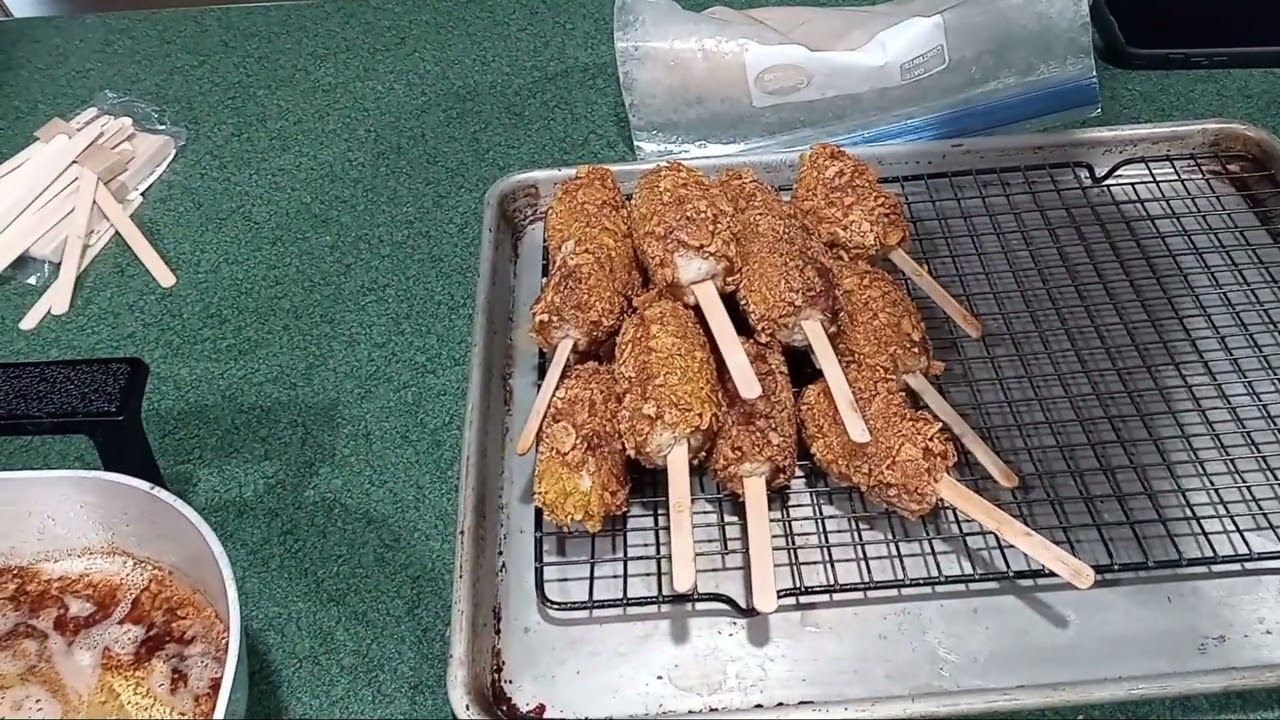 Mock Chicken Legs, 1976 Electric Frypan and today is 50 years since mom has passed.  Part 4 of 5