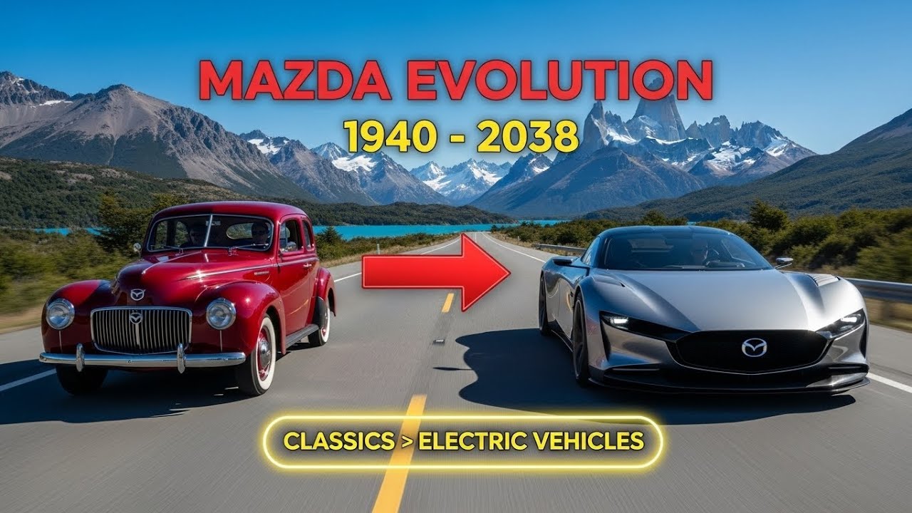Evolution of Mazda Cars 1940–2038 | RX-7, MX-5 & Electric Future