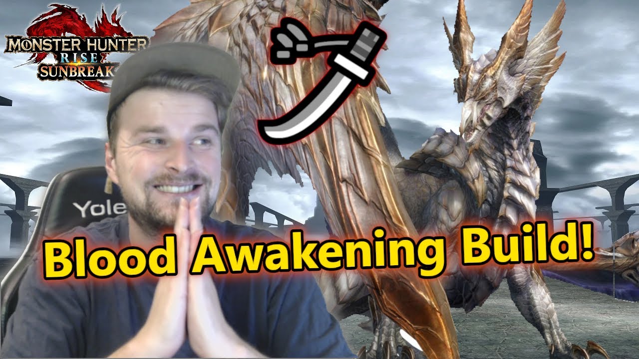 Hazard Primordial Malzeno Longsword Gameplay Blood Awakening Build MHRise Sunbreak