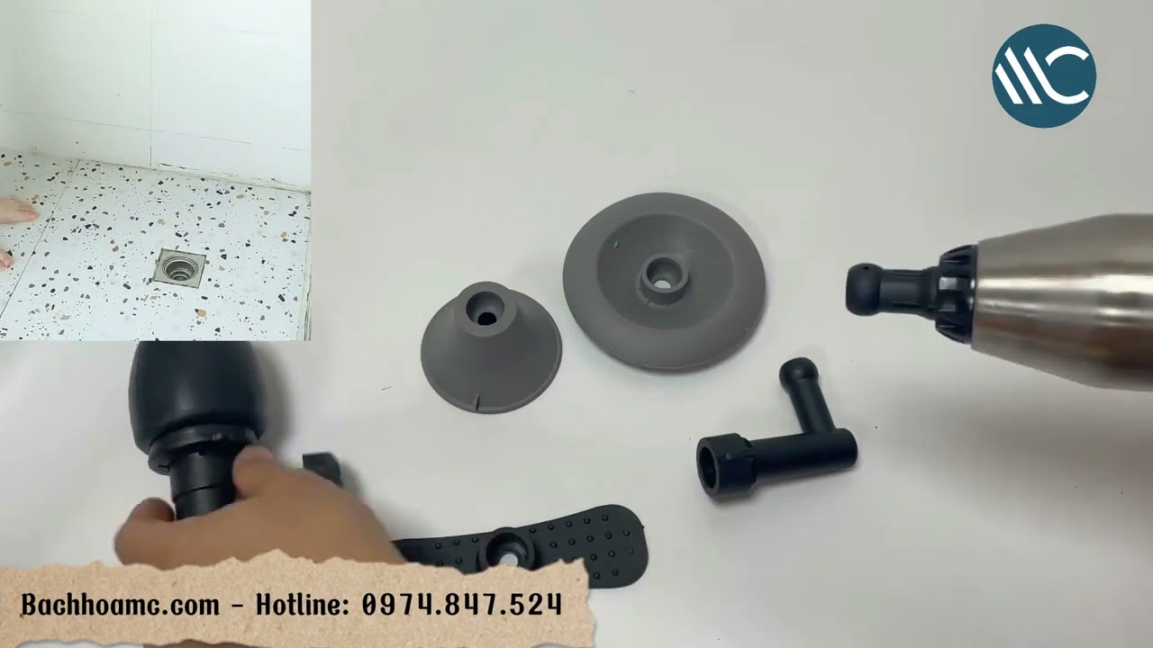 Dụng cụ th&ocirc;ng tắc bồn cầu, đường ống bằng &aacute;p suất cao MC