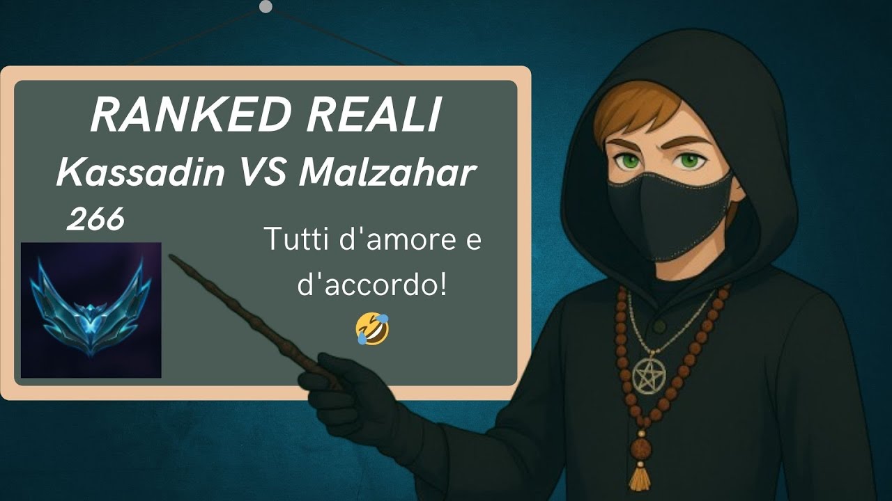Kassadin Mid VS Malzahar - Ranked reali - Platino (Parte 266)