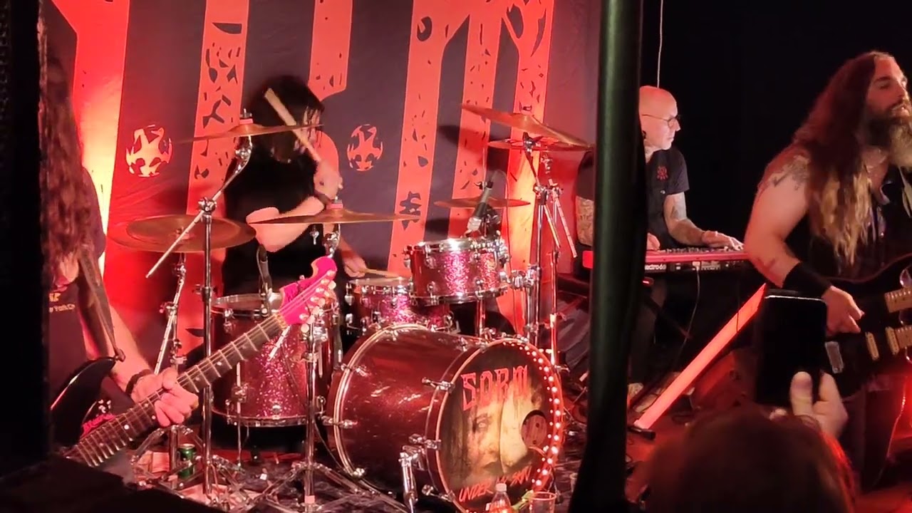 S.O.R.M featuring Doug Blair (W.A.S.P) - Under my skin, Sockerfabriken, Lidkoping, Sweden 08/25/23