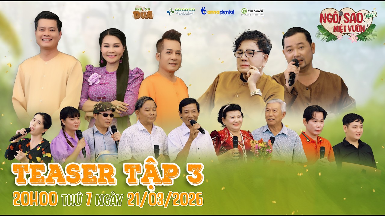 Ngôi Sao Miệt Vườn 4 Tập 3 Teaser| Danh ca Châu Thanh nghẹn ngào xúc động tìm được truyền nhân