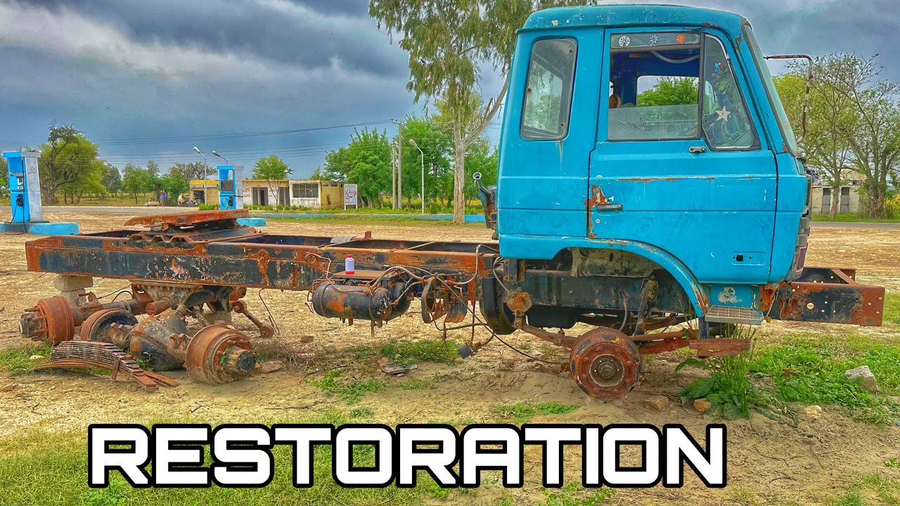 Fully Restoration Of Damaged Frame Of UD Truck | How Damaged Chassis Restorate | How To