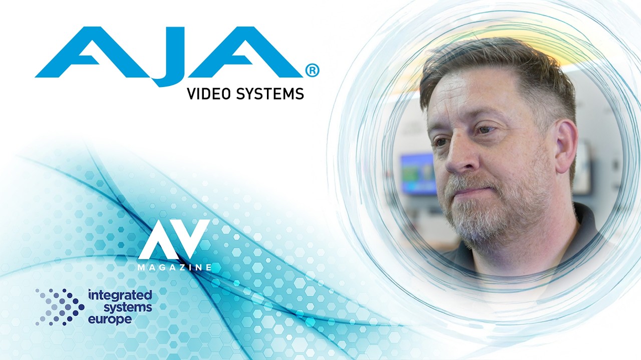 AJA Talks Interoperability in proAV at ISE 2026