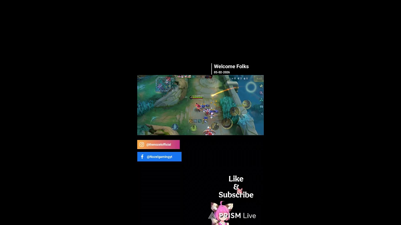 Live streaming of TheofficialNozel