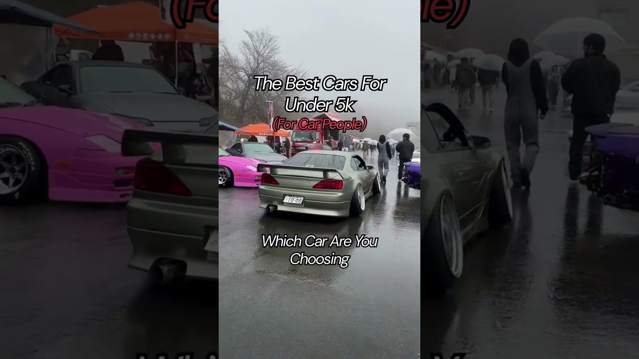 The Best Cars For Under 5k (For Car People)