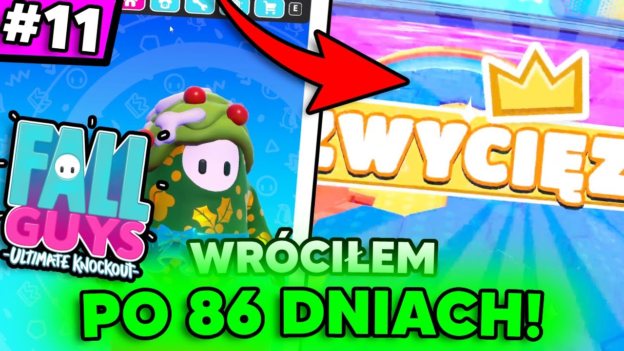 WRÓCIŁEM po 86 DNIACH do Fasolek i Stało się to... | Fall Guys [#11]